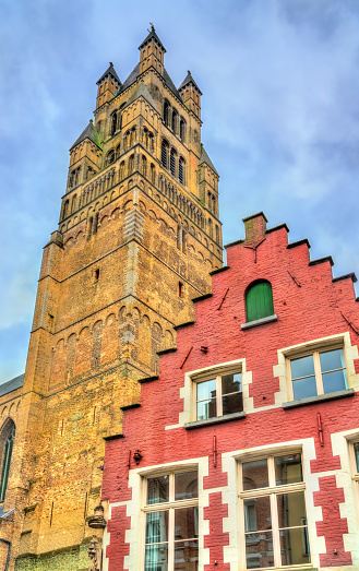 The Saint Salvator Cathedral in Bruges - West Flanders, Belgium