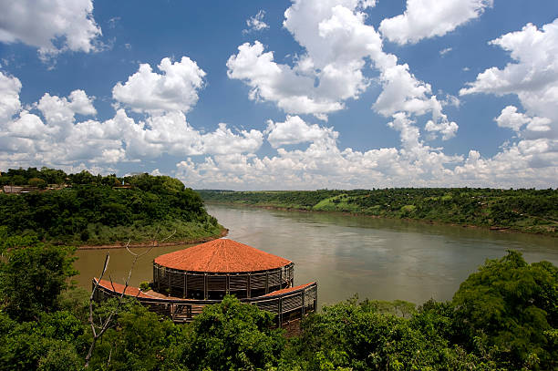 Uruguay River in South America.