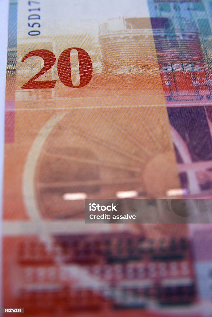 Banconota da venti franchi svizzeri - Foto stock royalty-free di 20-24 anni