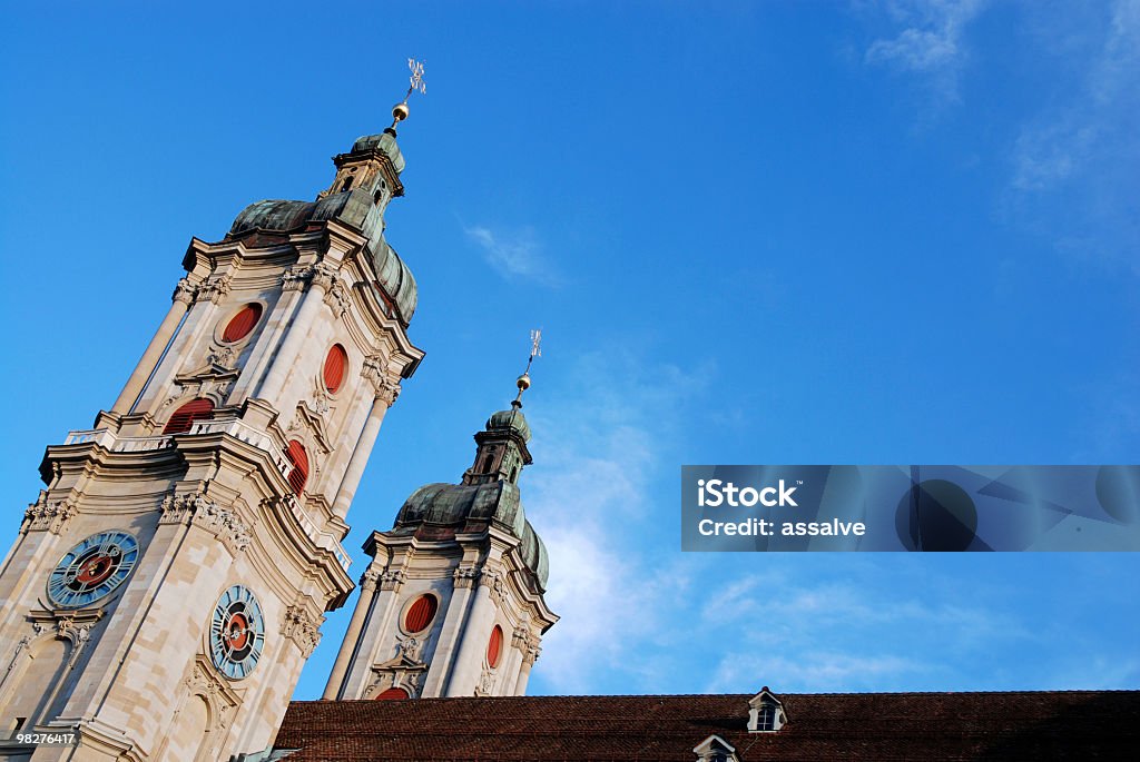 Kathedrale von St.Gallen, Schweiz - Lizenzfrei Kloster Stock-Foto