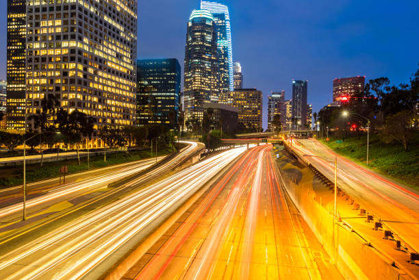 istock Los Angeles Downtown Sunset 982765188