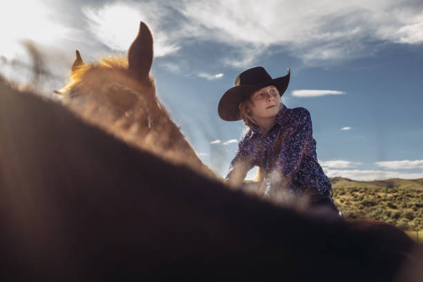 istock Utah young cowgirl 982765312