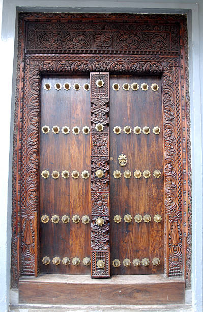 istock Zanzibar wooden door 98276806