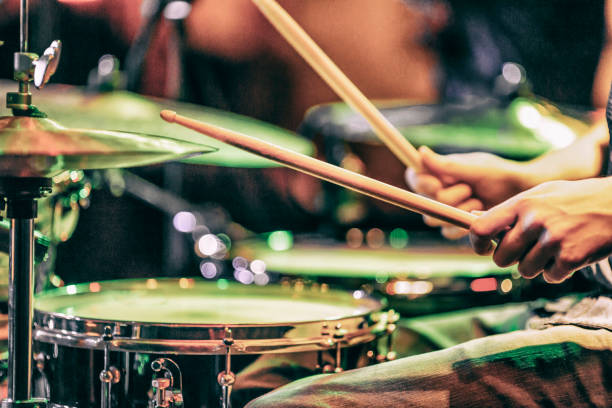 Learn to play the drums Learn to play the drums drummer stock pictures, royalty-free photos & images