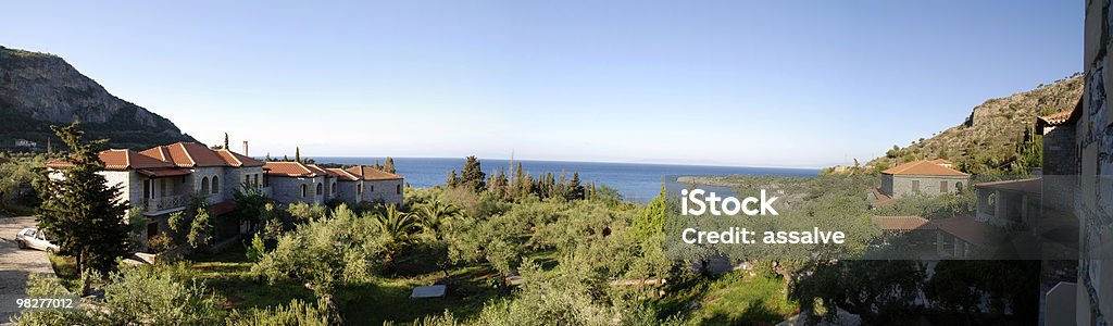 Paysage panoramique du Péloponnèse, de Kardamyli, Grèce - Photo de Kardamyli libre de droits