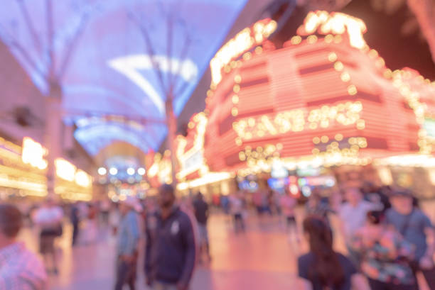 istock Las Vegas Blurred background night 982770964