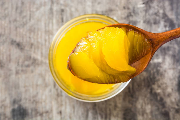 istock Ghee or clarified butter in jar 982773620
