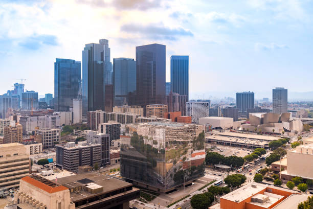 istock Aerial Los Angeles downtown 982776184