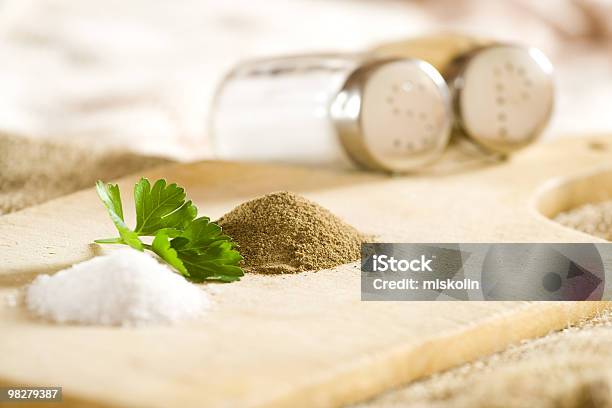 Salt And Pepper Stock Photo - Download Image Now - Black Color, Brown, Color Image