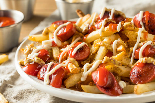 istock Homemade Peruvian Salchipapa Fries 982796604