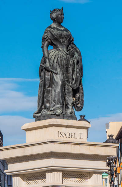 istock Isabel 2nd statue and Monument at Opera Square in Madrid 982800386