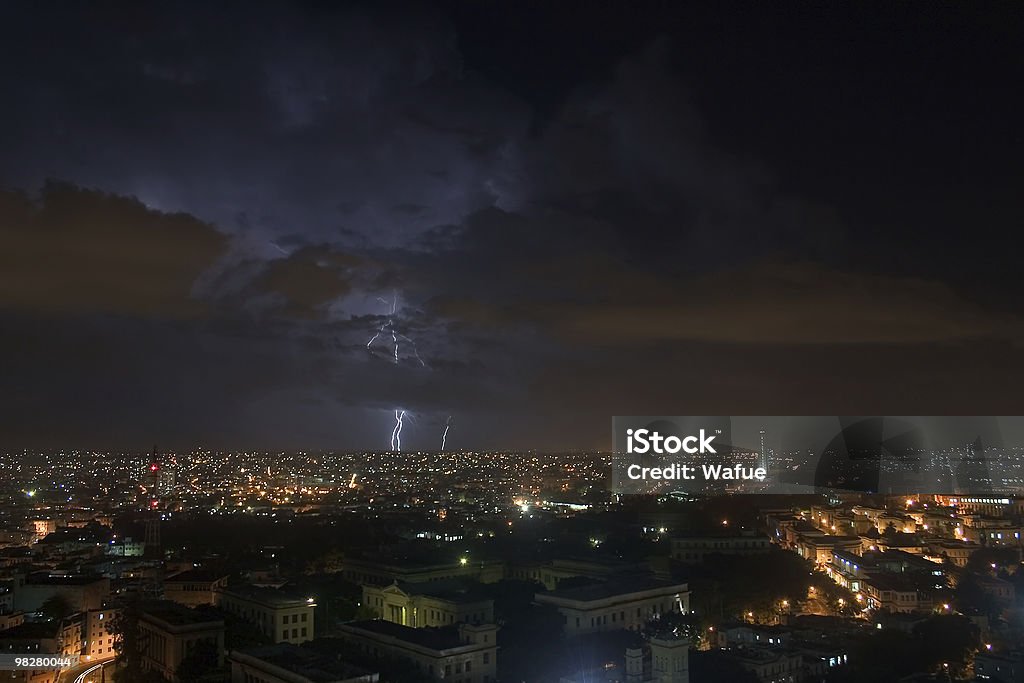 Tempestade em Havana - Royalty-free América Latina Foto de stock