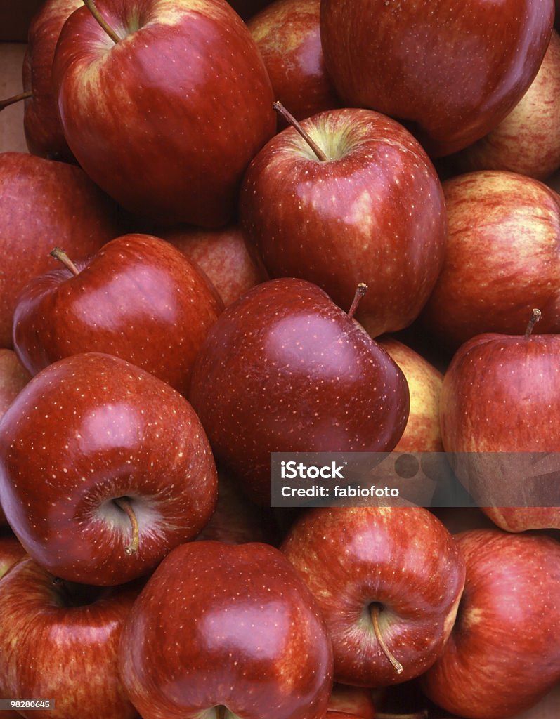 Red Apples Red Apples from Trentino Apple - Fruit Stock Photo