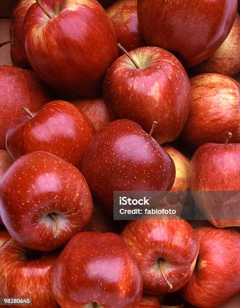 Red Apples Stock Photo - Download Image Now - Apple - Fruit, Red, Red Delicious Apple