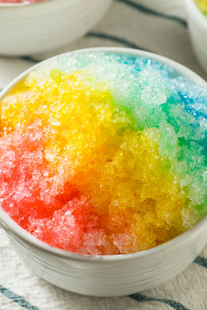 istock Sweet Homemade Shaved Rainbow Hawaiian Ice 982818908
