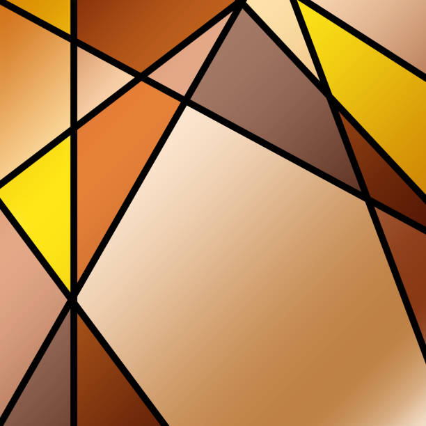 Beautiful Colorful Stained Glass Stock Illustration - Download Image Now - Stained  Glass, Abstract, Backgrounds - iStock
