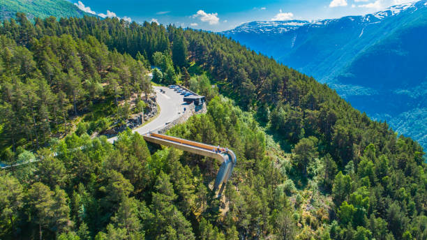 istock Stegastein viewpoint. Aurland, Norway. 982825830