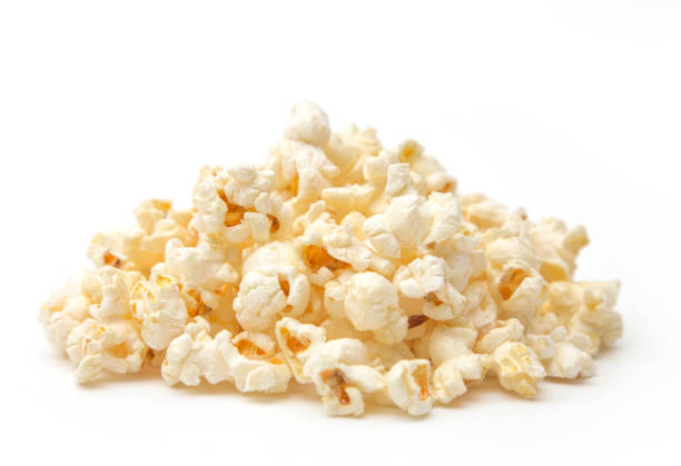 istock Simple Sweet and Salty Popcorn on a White Background 982831684