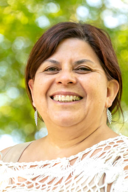 istock Smiling mature woman looking at the camera 982834880