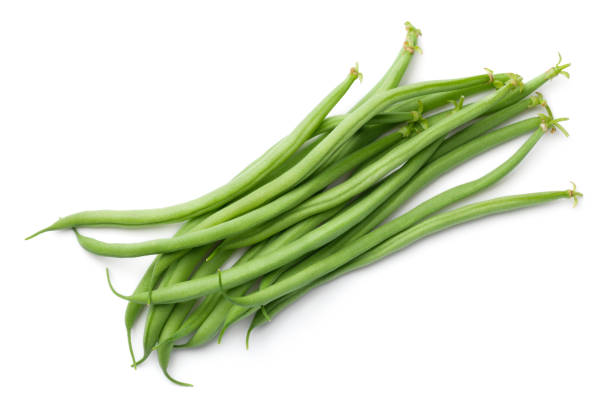 istock Green Beans Isolated on White Background 982841146