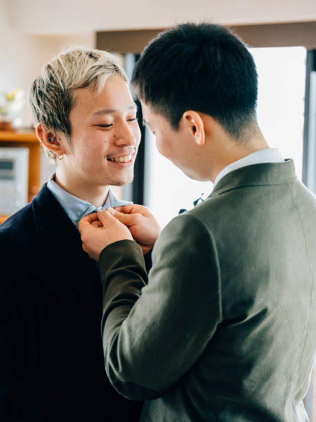 istock Japanese Men Gay Couple 982845170
