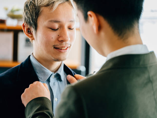 istock Japanese Men Gay Couple 982845802