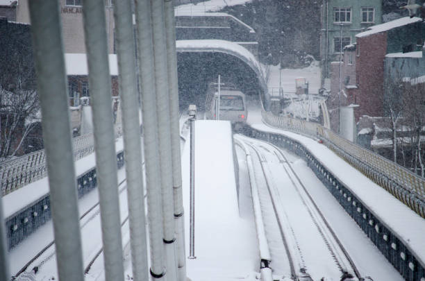 istock Snowy Subway in Istanbul 982846142