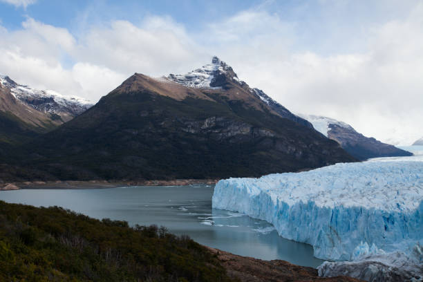 Perito Moreno glacier in Patagonia, Argentina stock photo