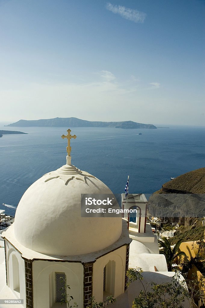 White dome-Kirche - Lizenzfrei Blau Stock-Foto