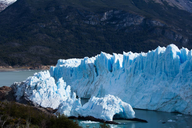 Perito Moreno glacier in Patagonia, Argentina stock photo