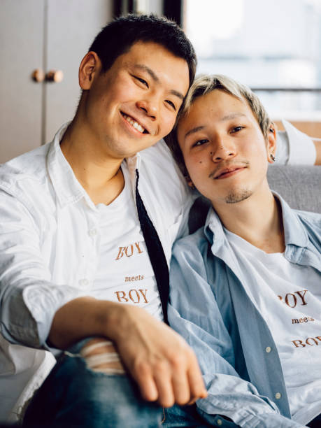 istock Japanese Men Gay Couple 982857068