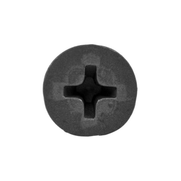 istock Metal self-tapping or screw close-up on white background. 982857498