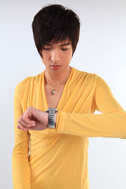 Fashionable Chinese boy