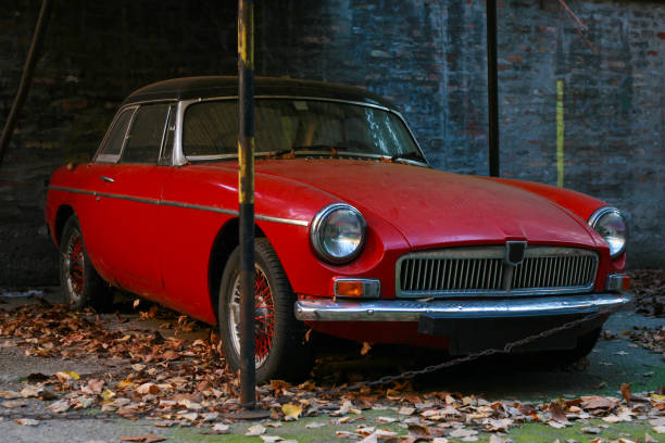 istock Red Old Sport Car Classic 982874540