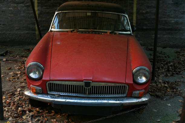 istock Red Old Sport Car Classic 982874616