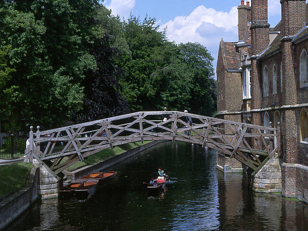 istock The Mathematical Bridge over River Cam. Queens College. Cambridge 98288797