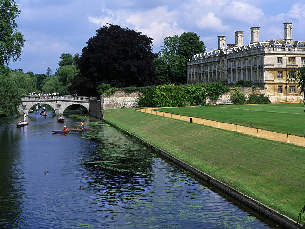 istock River Cam outside Clare College. Cambridge. England 98288798