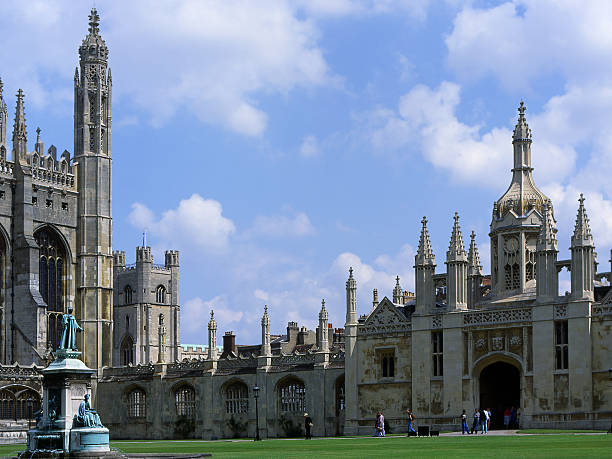 istock The Great Court at Trinity College. Cambridge. England 98288801