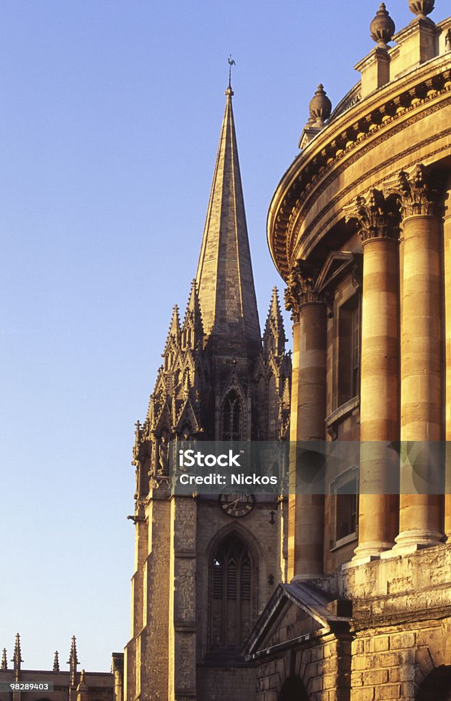 Radcliffe Square, Oxford, Inglaterra - Foto de stock de Antigo royalty-free