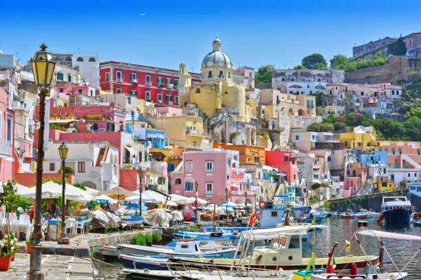 istock Architecture of Procida Island, Campania, Italy 982896346