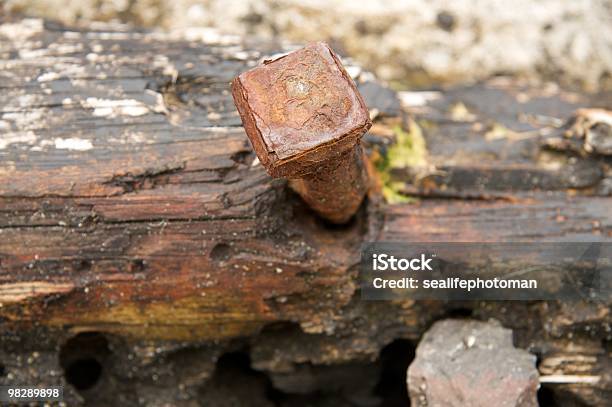 Timber On The Quay Stock Photo - Download Image Now - Abandoned, Bolt - Fastener, Color Image