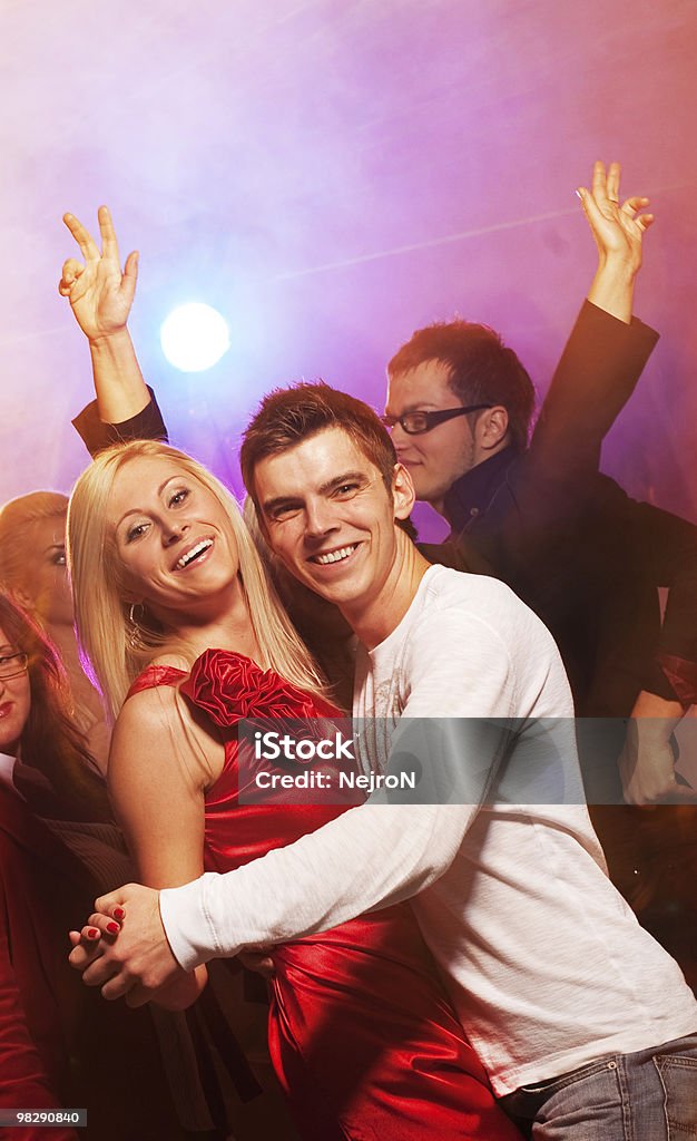 Menschen Tanzen in der Nacht-club - Lizenzfrei Attraktive Frau Stock-Foto