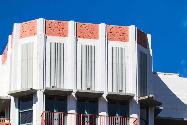 istock Art Deco style in Miami Beach, Close ups 982951544