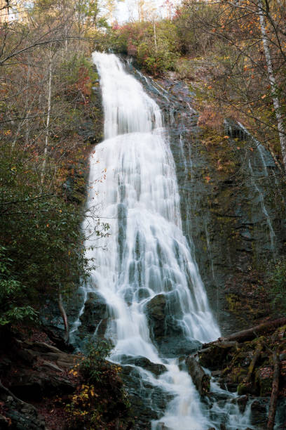 istock Water fall in the smokey mountains 982959264