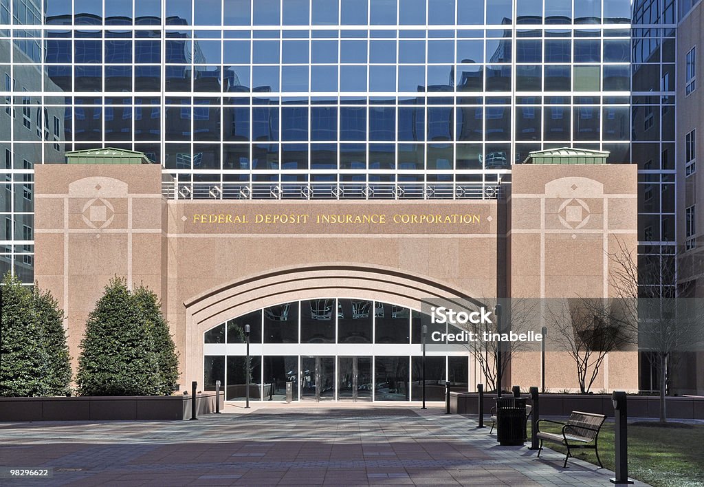 Exterior of Federal Deposit Insurance Corporation  Architecture Stock Photo