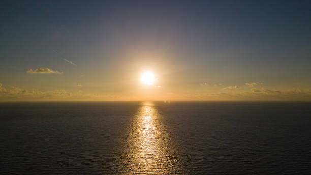 istock Sunrise in Miami Beach from aerial view 982969720