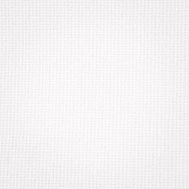 istock White canvas burlap natural fabric texture background for art painting 982988182