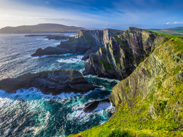 istock The Kerry Cliffs in Ireland - amazing sunset view 983026964