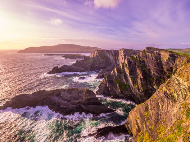 istock The Kerry Cliffs in Ireland - amazing sunset view 983027558