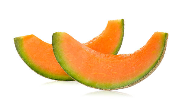 istock cantaloupe melon isolated on white background 983075448